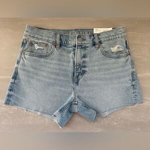 American Eagle Outfitters Light Blue Denim Shorts. AE EX-BOYFRIEND SHORT Stretch
